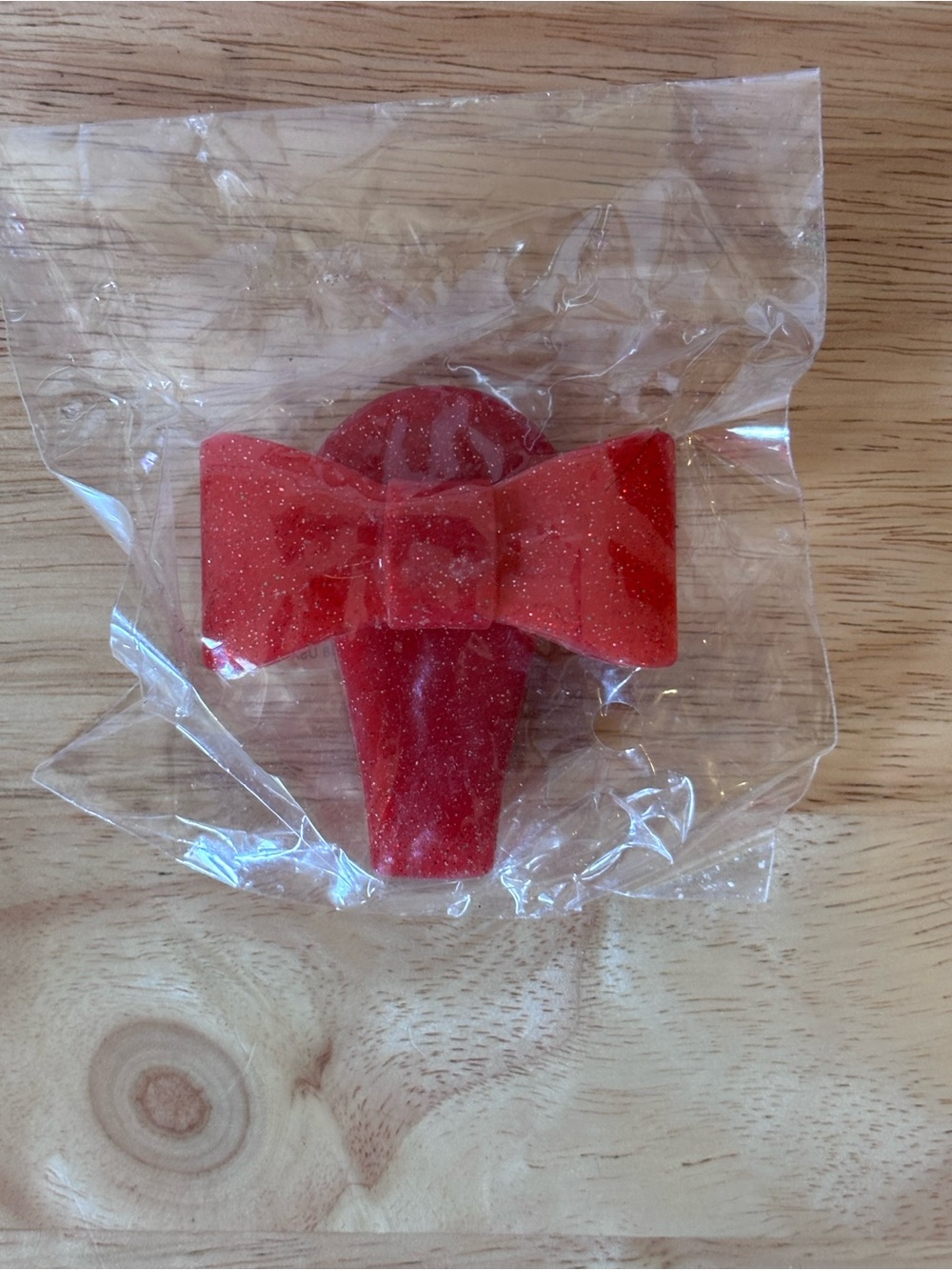 Bath & Body Works Vintage Red Bow Soap Topper, NWT
